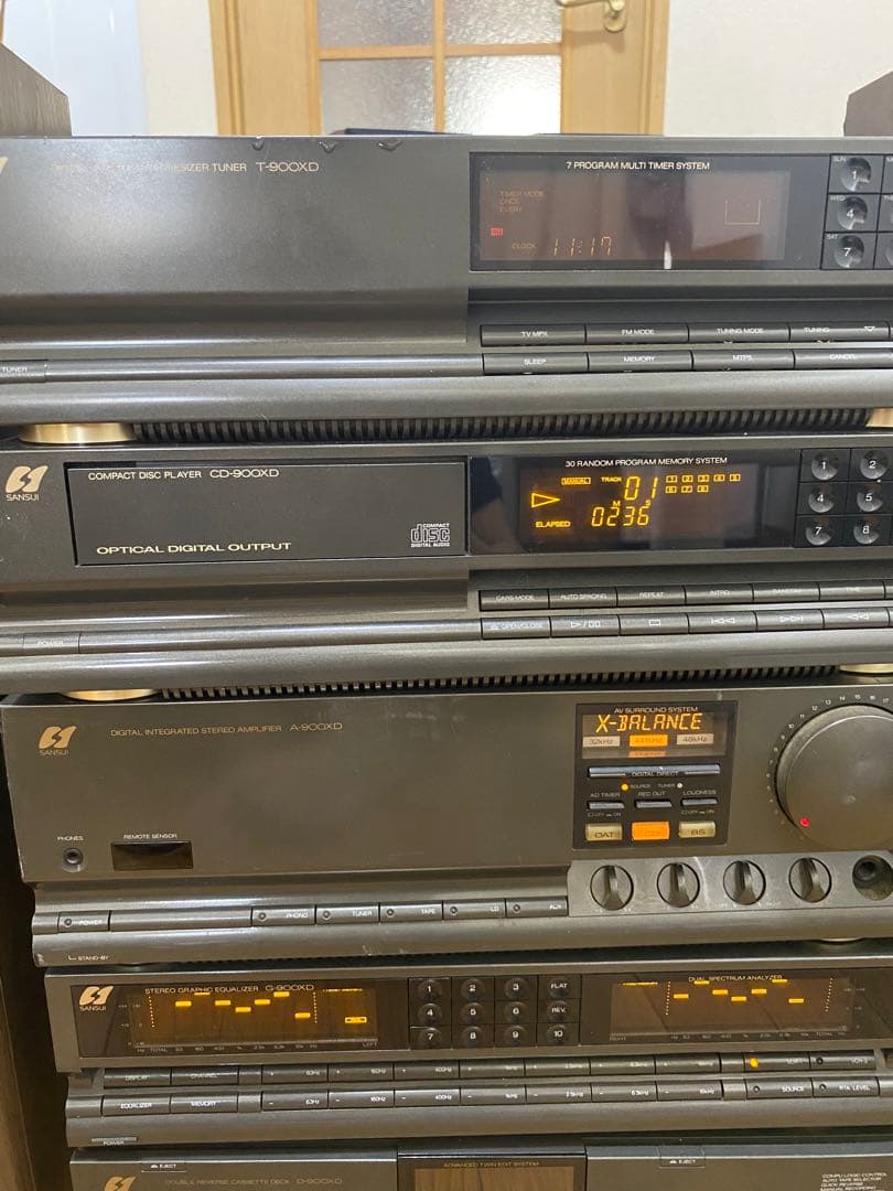 ラジオ・コンポ Sansui 900XD