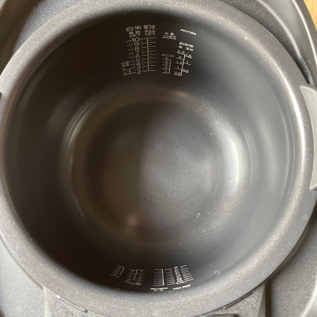 トムー郡　圧力IHジャー炊飯器 １升炊き ブラック JPK-H180K