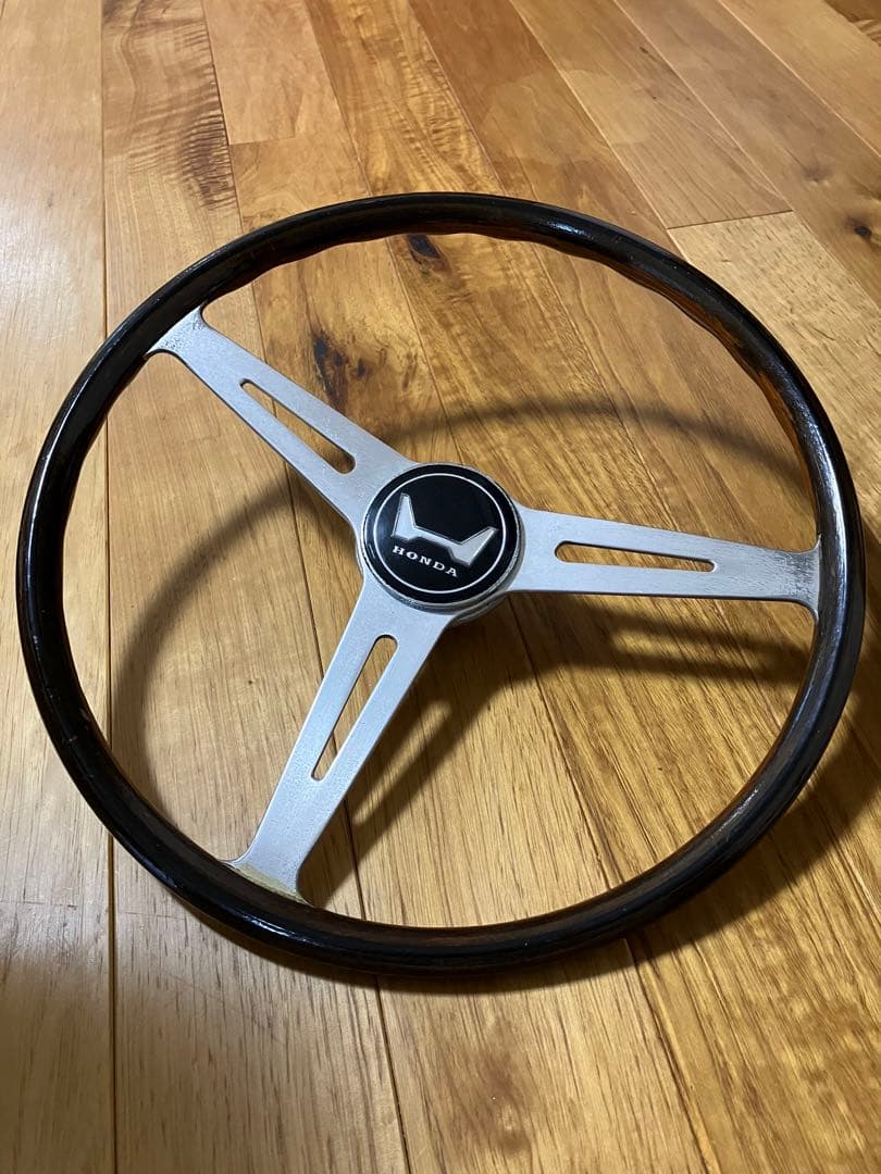 ホンダ 純正 ステアリング フタバヤラケット 木製