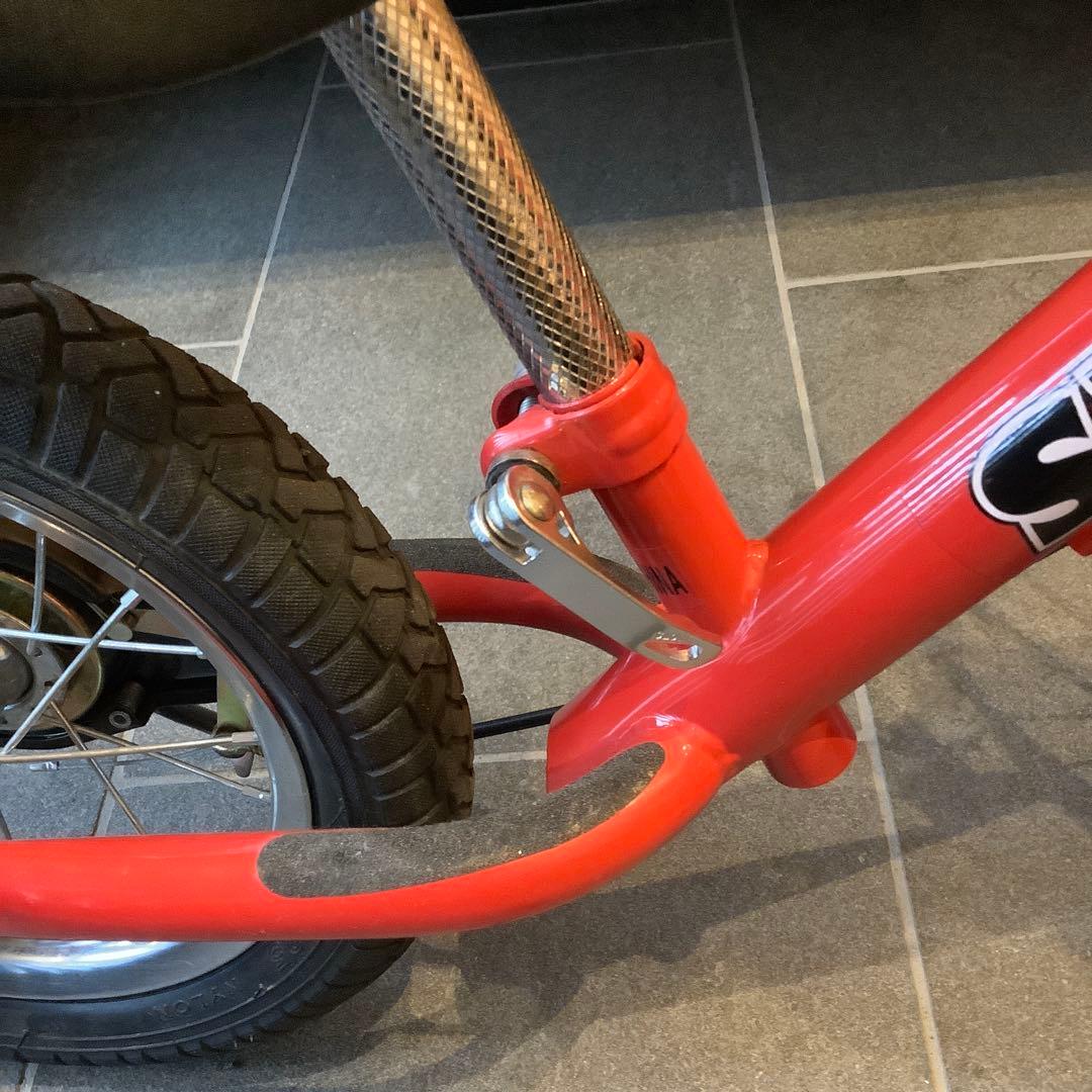 【美品】スパーキー　キックバイク　レッド　SPARKY ヘルメット　腕膝当て付き