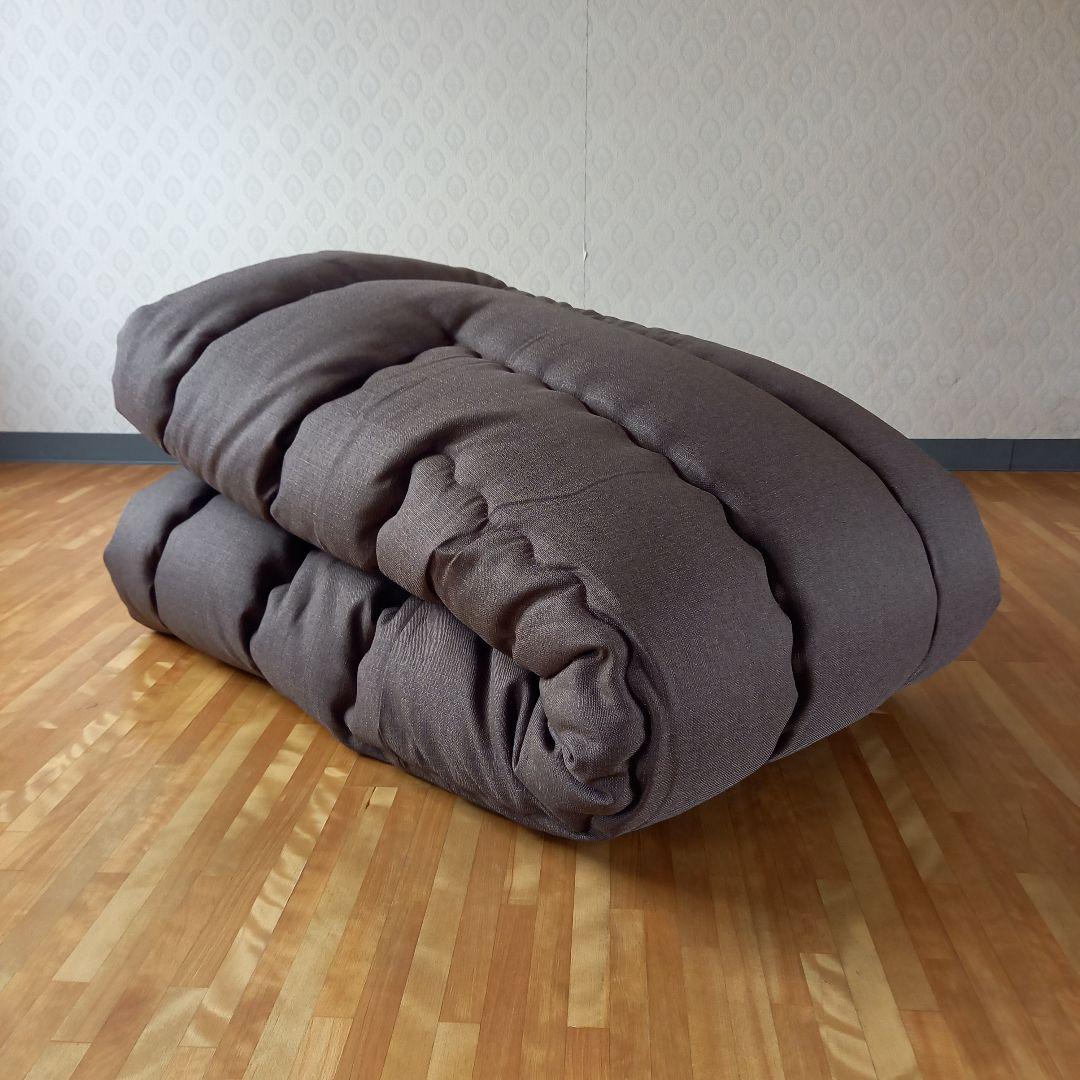 超撥水加工 厚手 生地 こたつ布団 大判長方形 ブラウン 清潔 安心 日本製BR