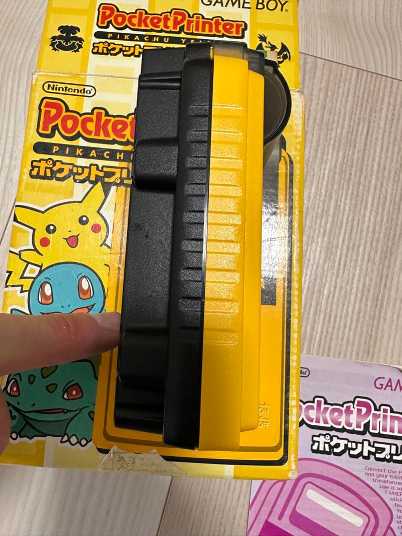 【電源確認済み】ポケットプリンター　ピカチュウ　シール