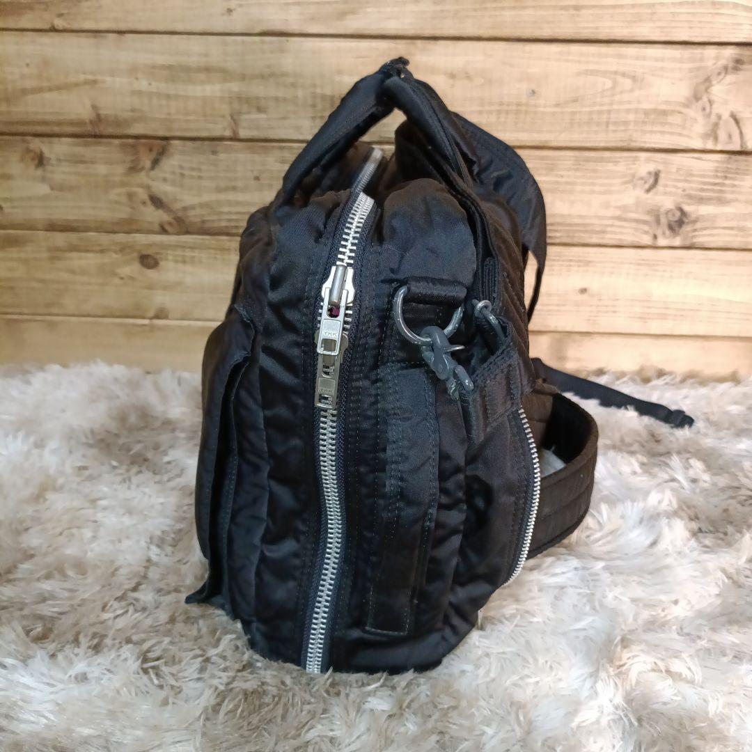 美品 porter タンカー 3 way ビジネスバッグ 黒