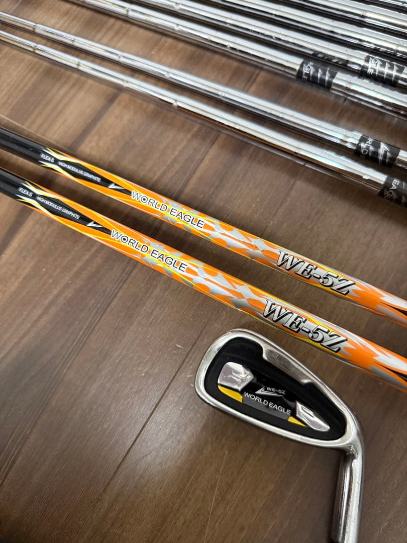 ワールドイーグル WE-5Z メンズゴルフセット 初心者 キャディバッグ付き