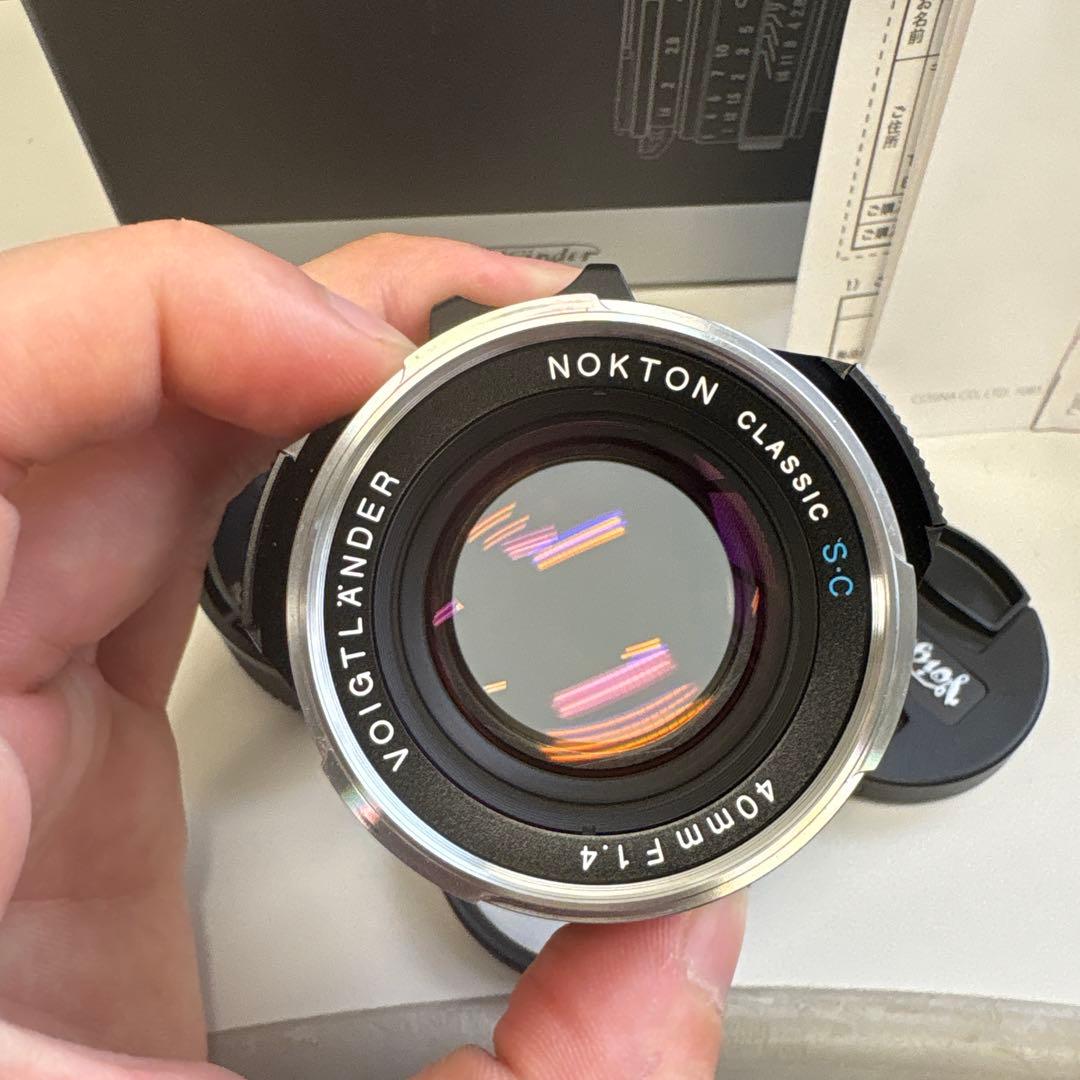 レンズ(単焦点) NOKTON classic 40mm f1.4 SC