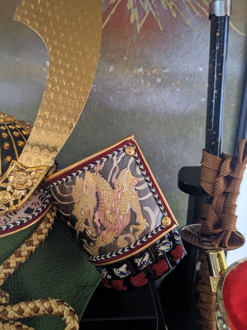 五月人形！ケースいり・オルゴール付き