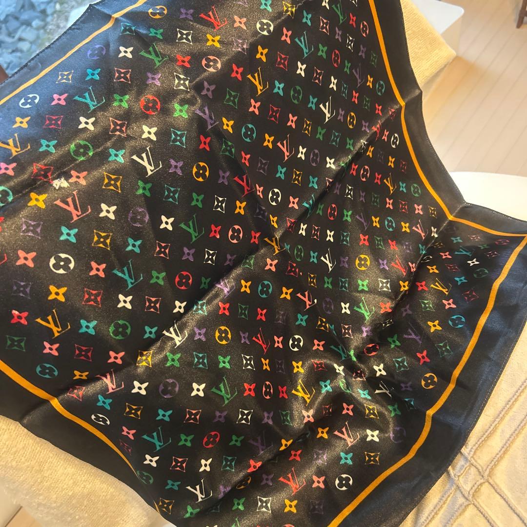 LOUIS VUITTON ルイ・ヴィトン マルチカラー スカーフ