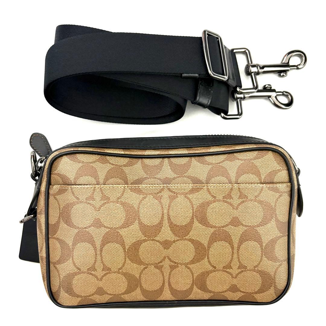 COACH （コーチ）ショルダーバッグ ストライプデザイン　G2022 5573