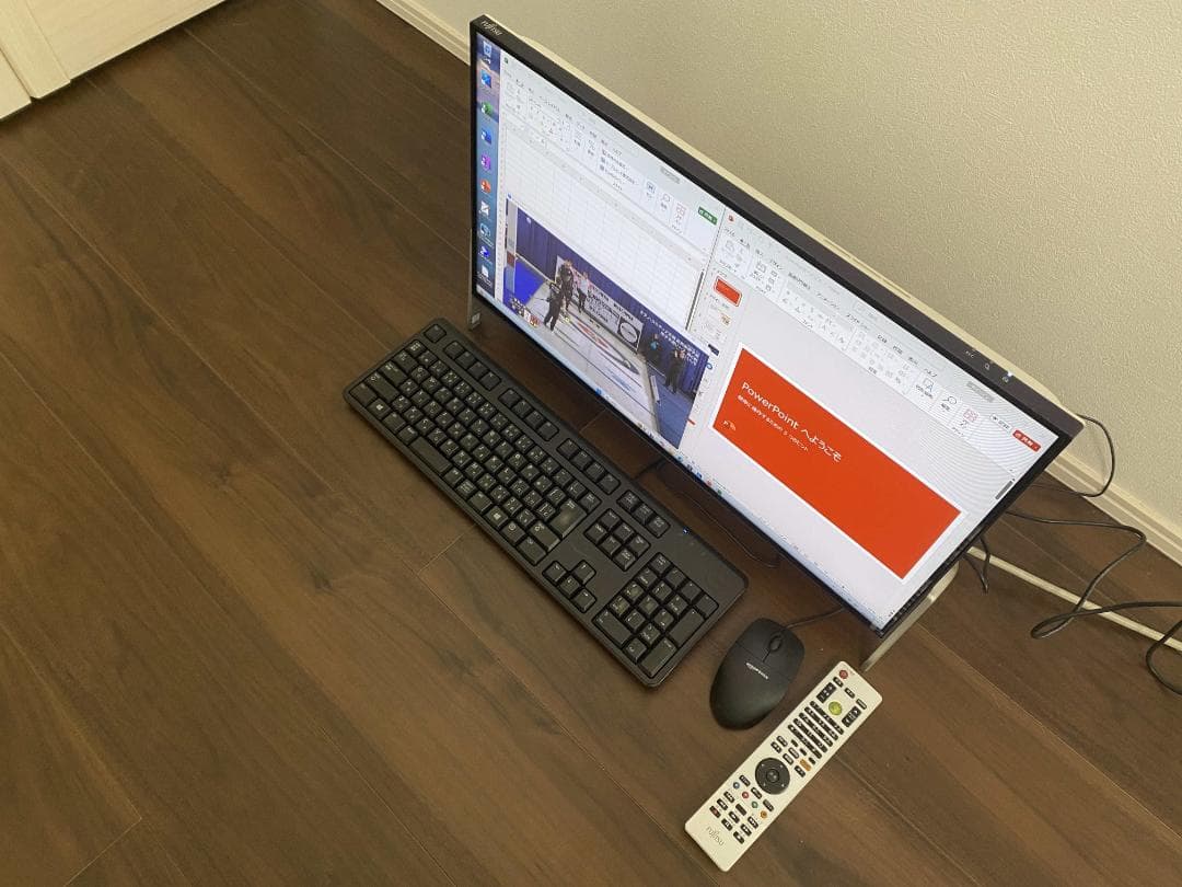 FH56/B1★Core i3-7100★23.8型★W録画★SSD+HDD