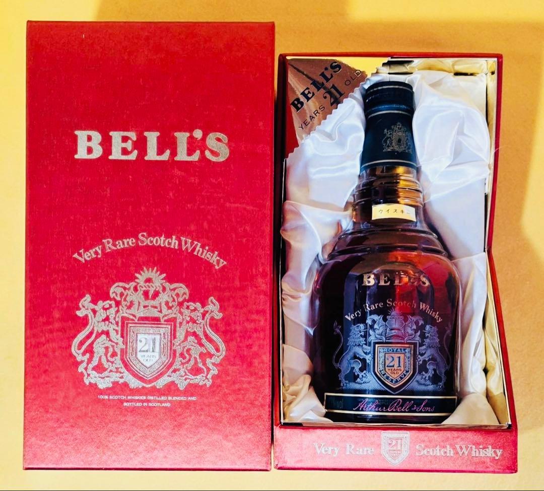 80sBELLSベルロイヤルリザーブ 21年スコッチウイスキーギフトボックス箱付