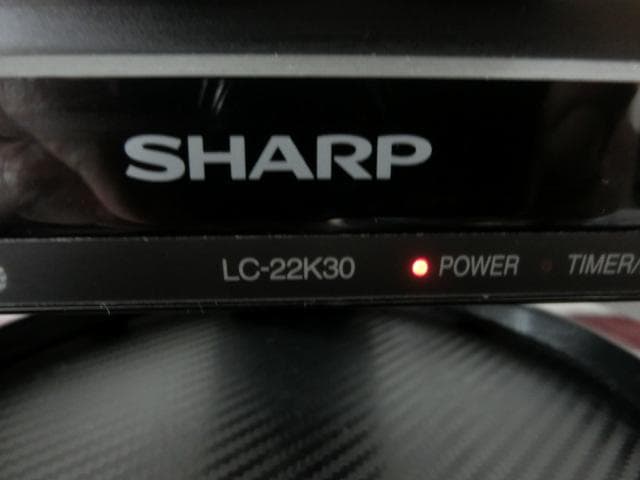 シャープ 22V型 液晶 AQUOS LC-22K30-B 2015年製№２