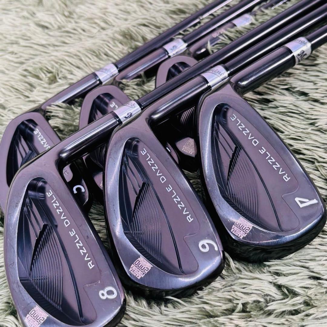 ラズルダズル 福浦和也 2000本安打達成記念モデル アイアン6本セット 限定品