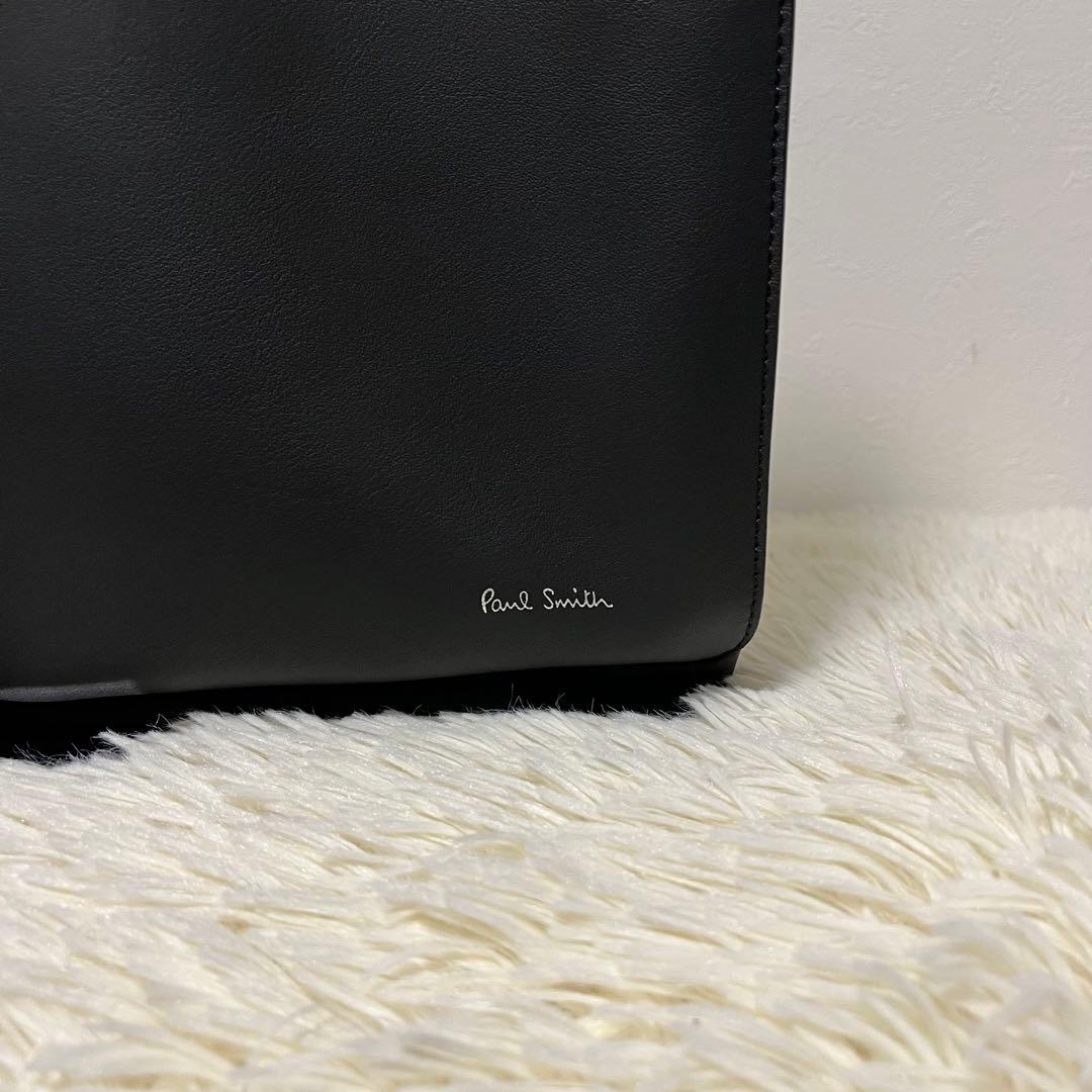 新品 ポールスミス ビジネスバッグ トートバッグ ブラック 2way