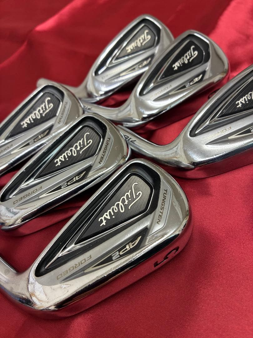 名器　タイトリスト　AP2 716 Forget 5〜Pw ヘッドのみ