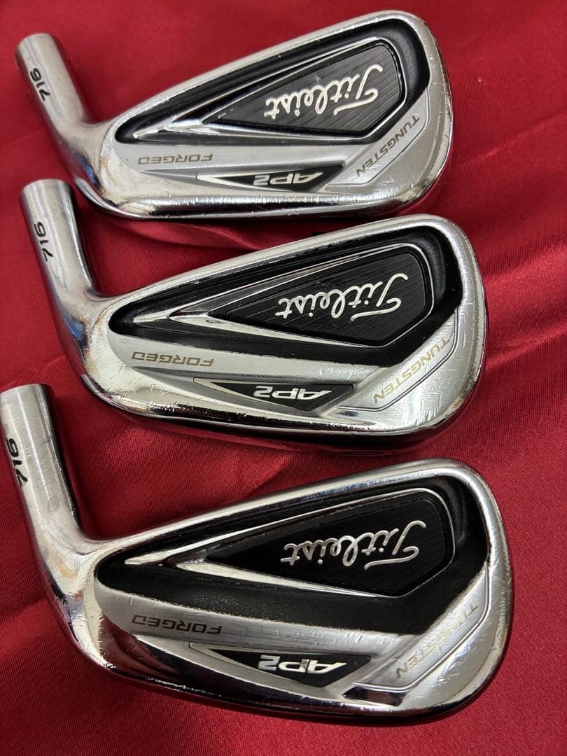 名器　タイトリスト　AP2 716 Forget 5〜Pw ヘッドのみ