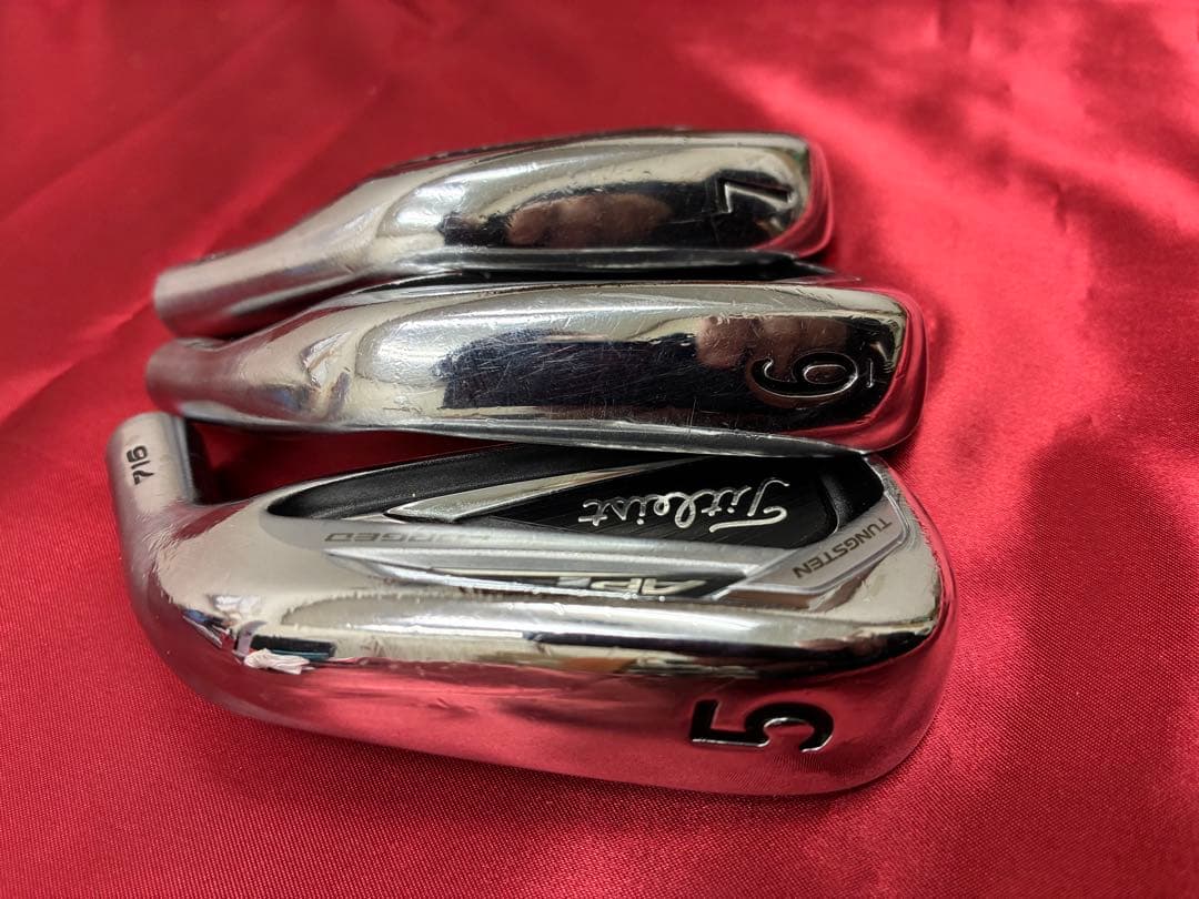 名器　タイトリスト　AP2 716 Forget 5〜Pw ヘッドのみ
