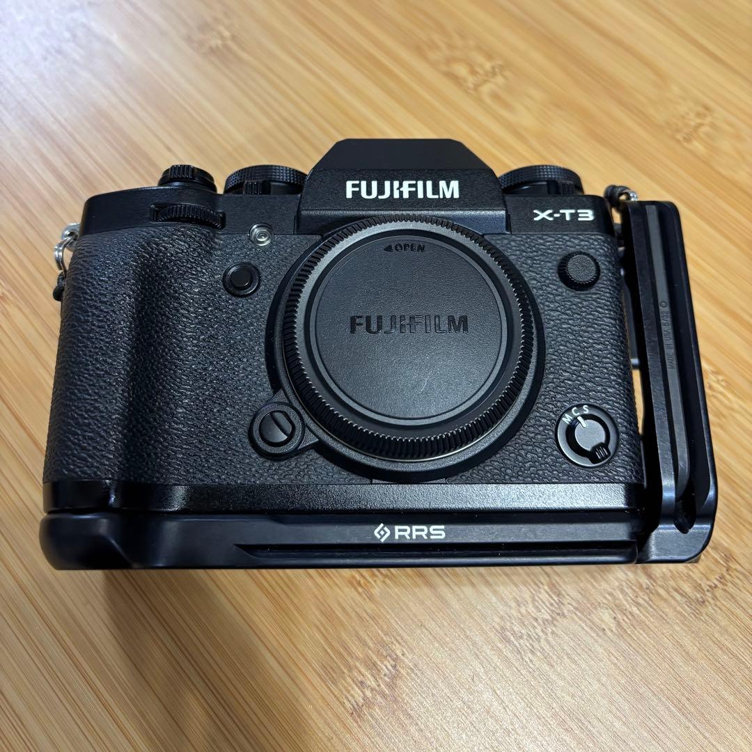 FUJIFILM X−T3 BLACK + Ｌプレート