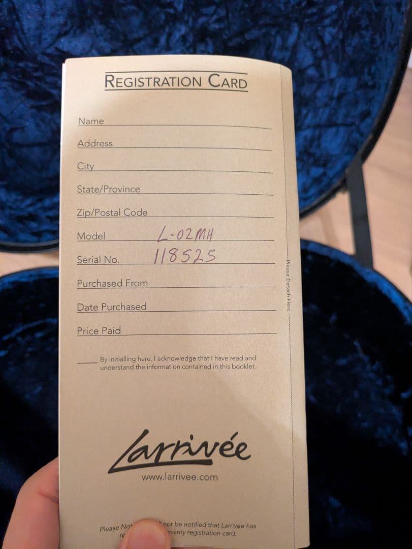 L-02 / Larrivee（アコースティックギター）