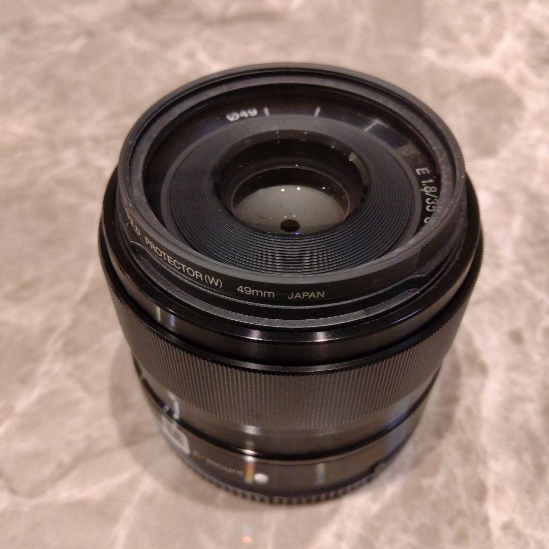 【美品】SONY SEL35F18 E35mm F1.8 OSS　保護レンズ付き