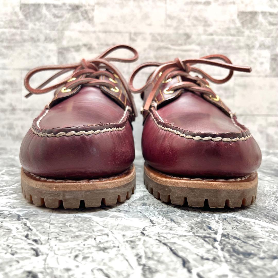 美品✨ ティンバーランド スリーアイ デッキシューズ アメカジ 茶色 26.5