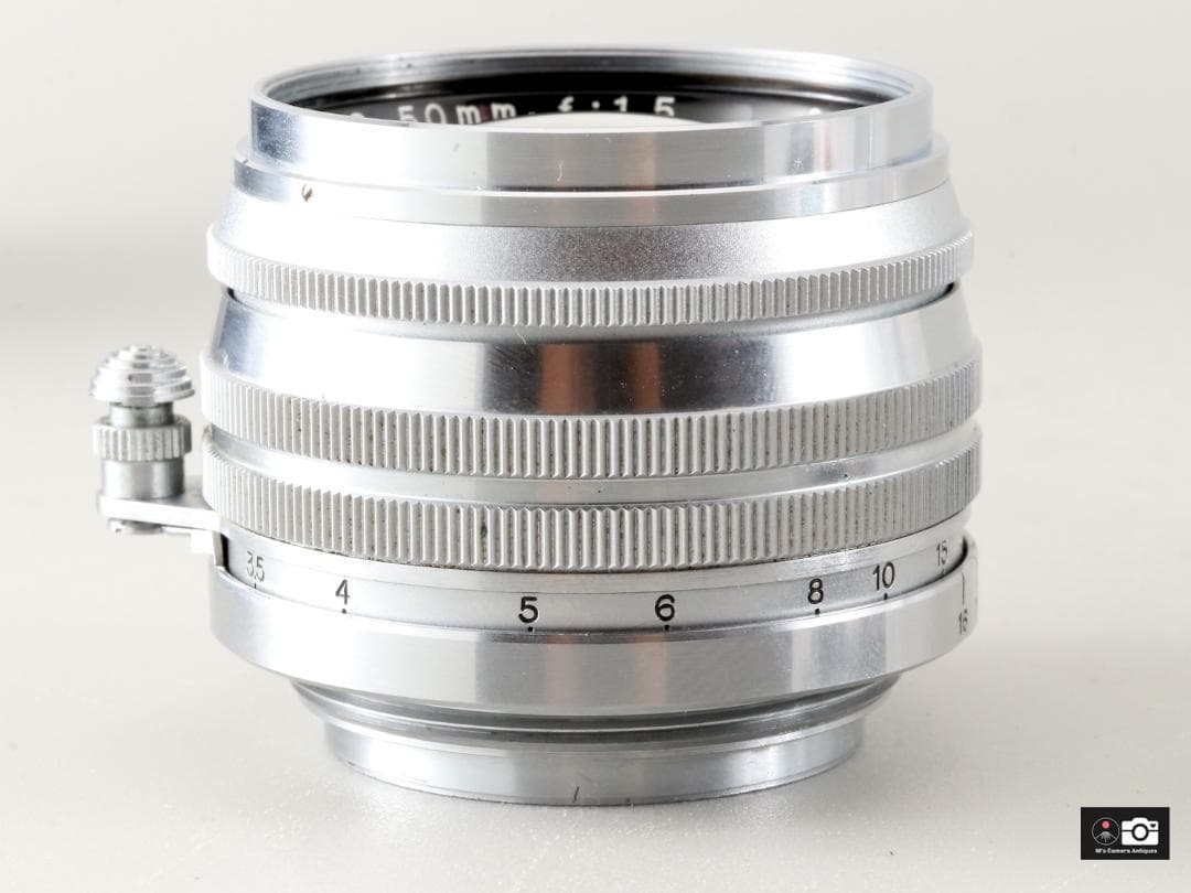 希少美品Canon 50mm F/1.5 ライカＬマウントレンズ整備済