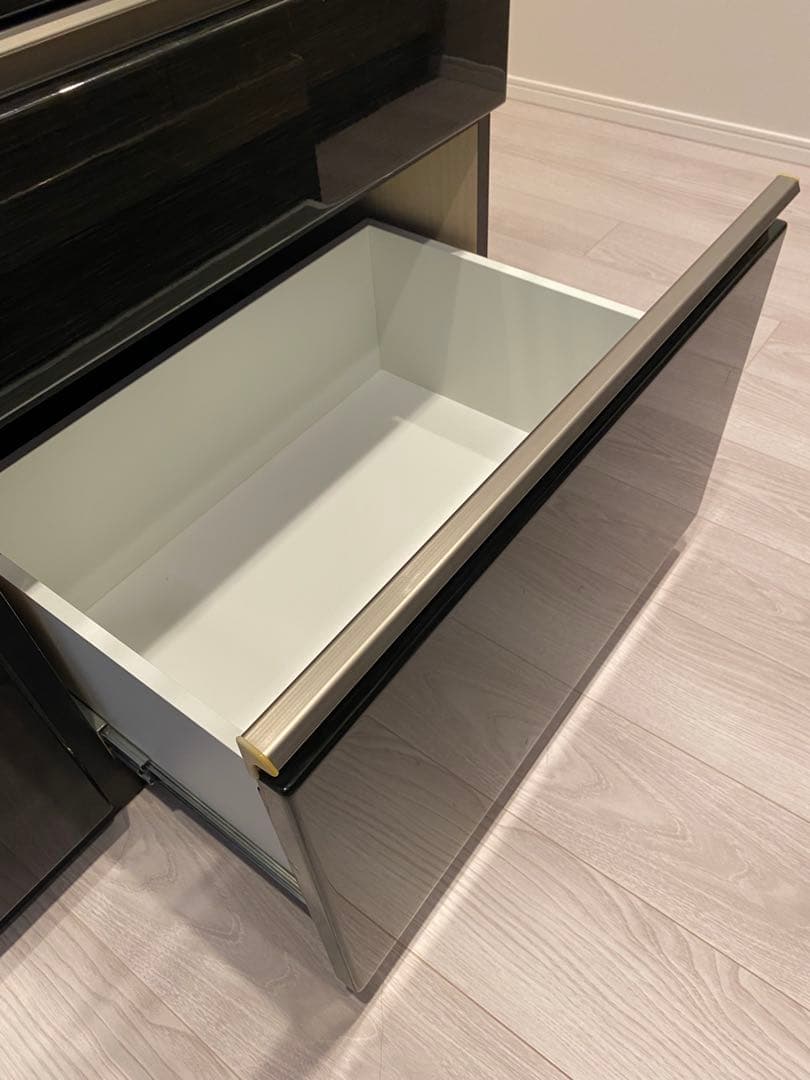 【最終値下げ】【ニトリ】黒の木製食器棚・キッチンカウンター