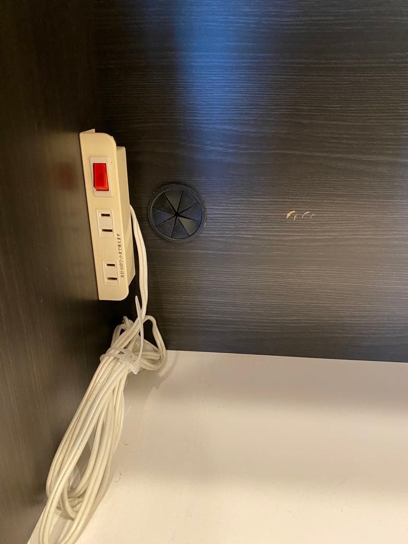 【最終値下げ】【ニトリ】黒の木製食器棚・キッチンカウンター