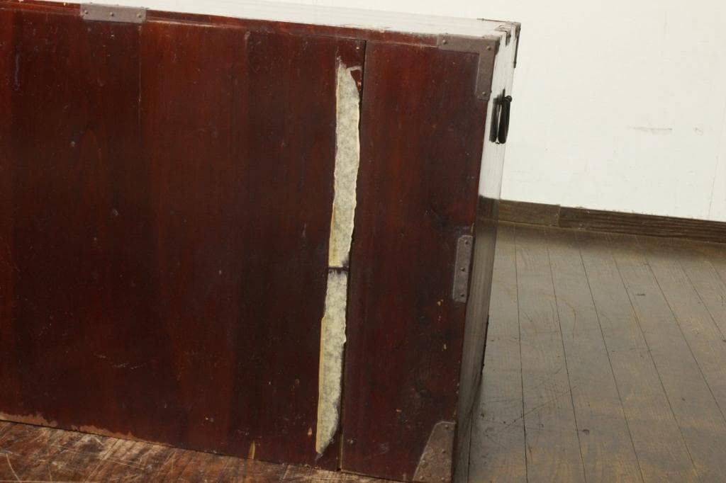 打ち出し金具！庄内箪笥 時代箪笥/チェスト/古道具/古民具/ローボード/収納