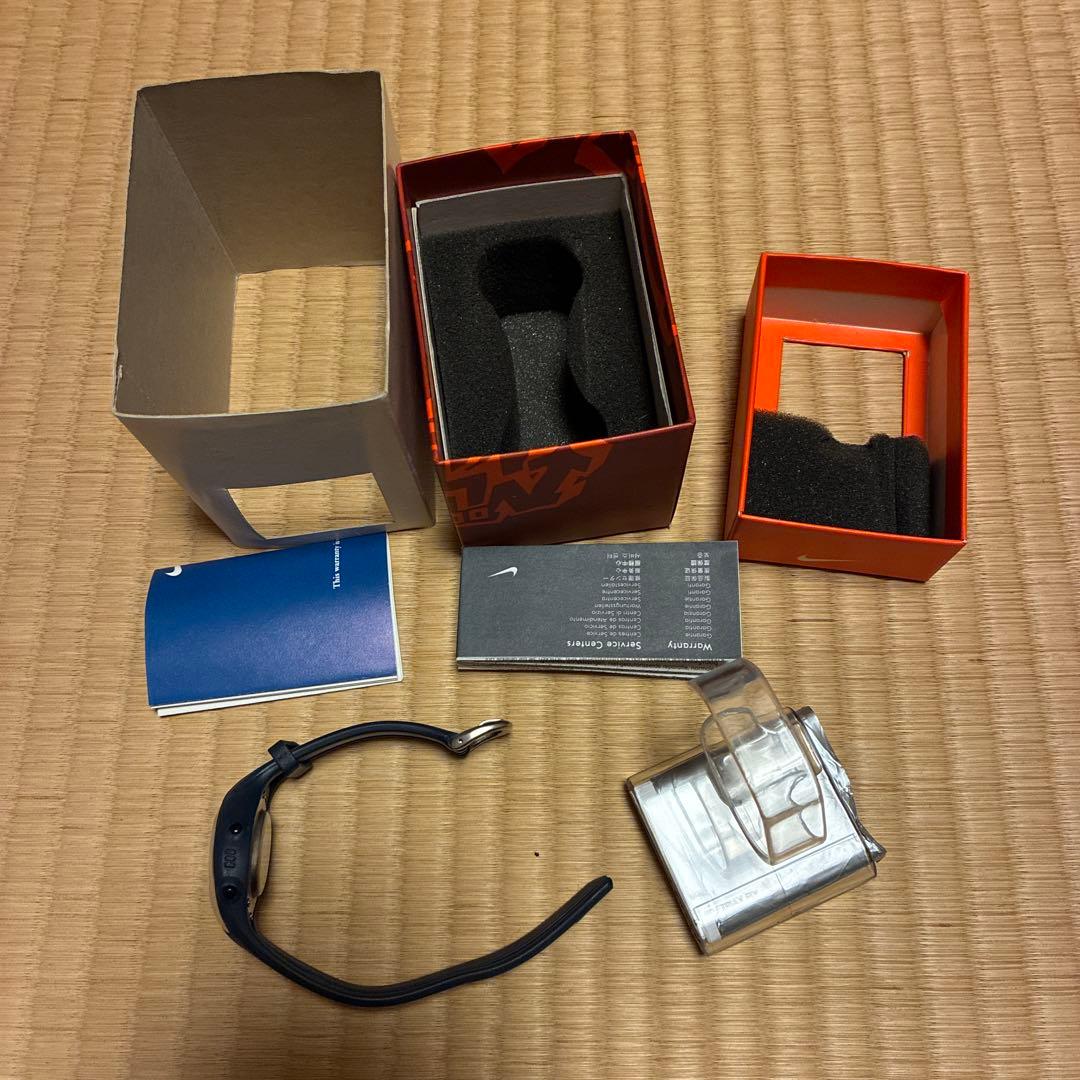 NIKE Triax Fly ランニングウォッチ ネイビー WK0006