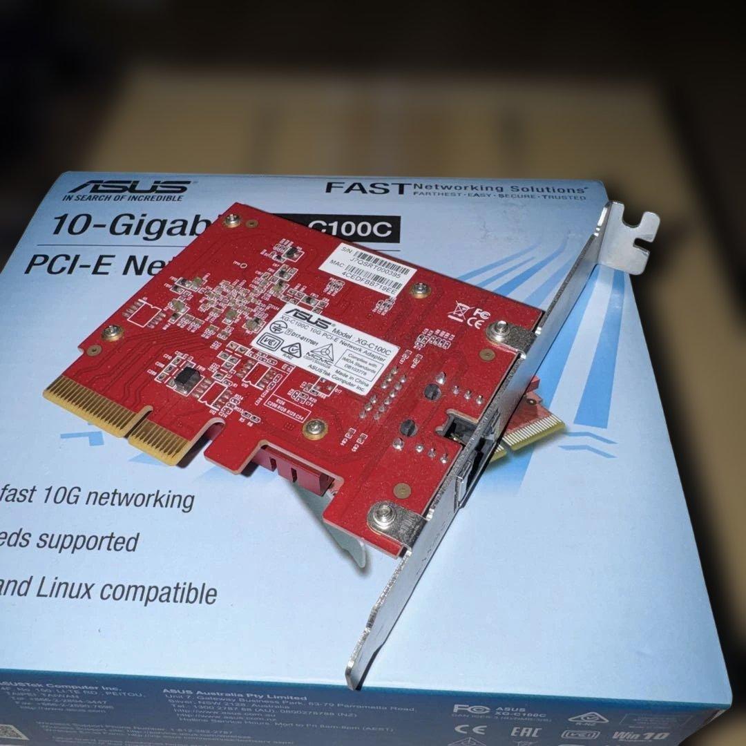 ASUS XG-C100C 10GbE LANアダプター