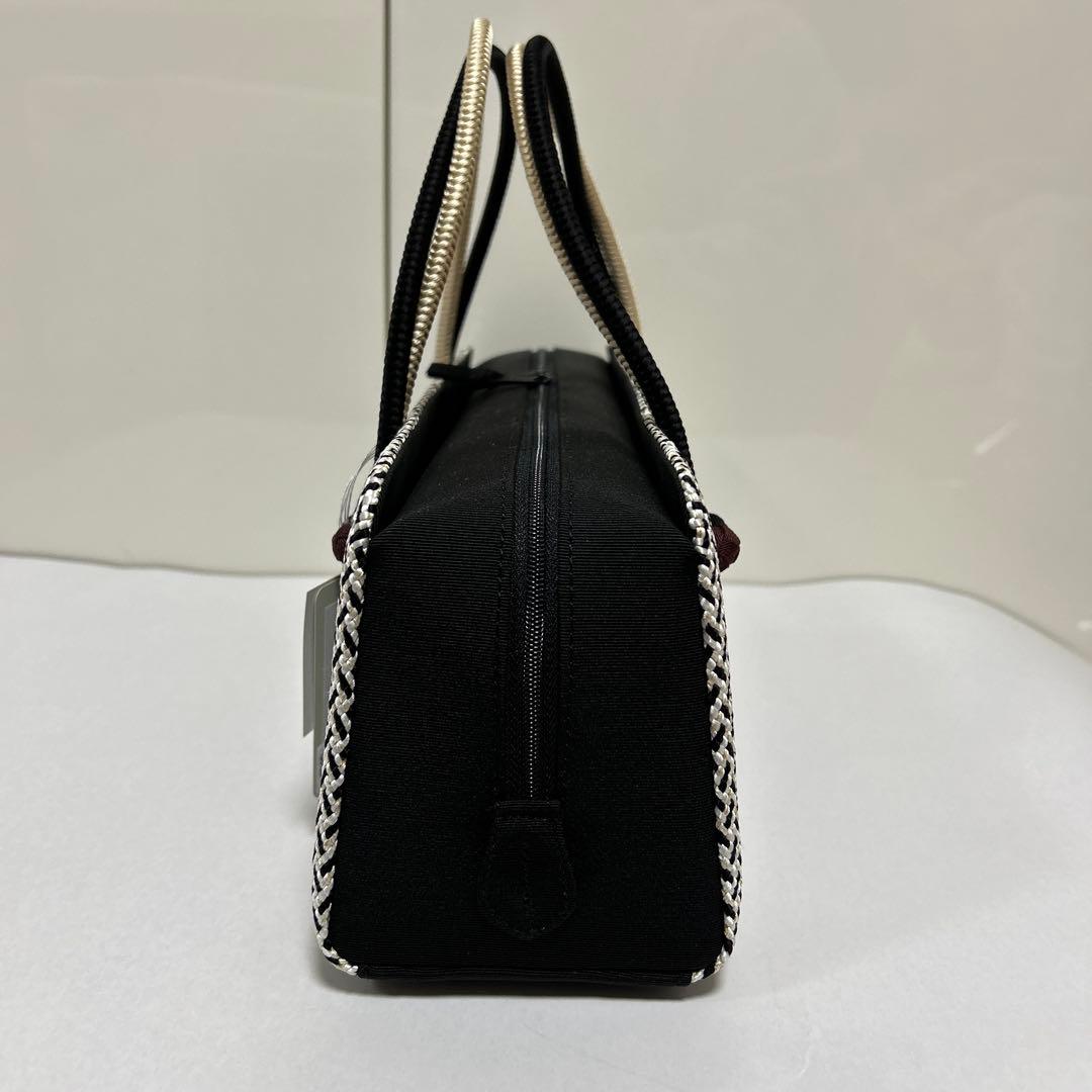 和装バック　利休バッグ　横長の型　小田巻付き　バッグ　組織り　衿秀　和想庵