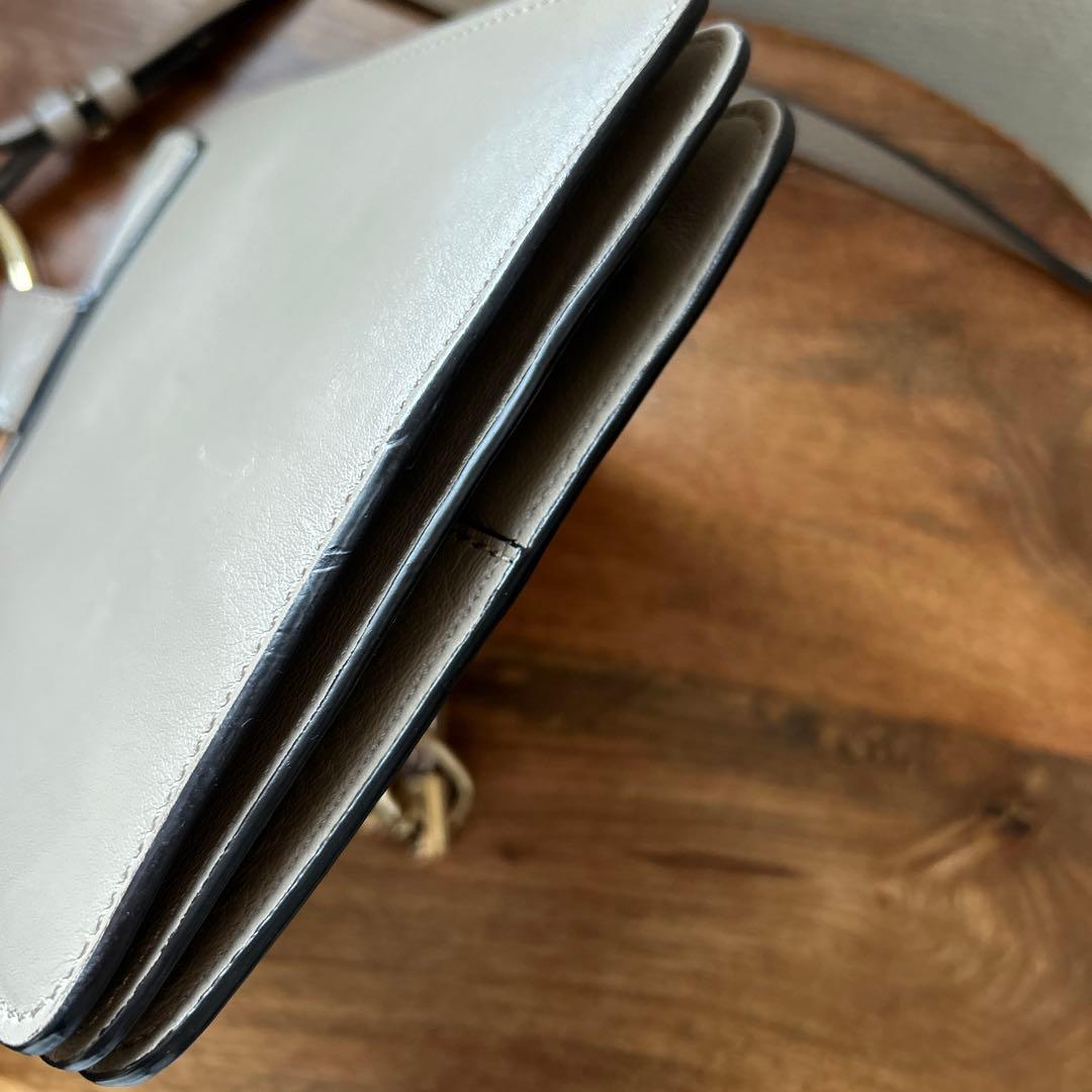 Chloé クロエ　faye フェイ　ショルダーバッグ　グレー
