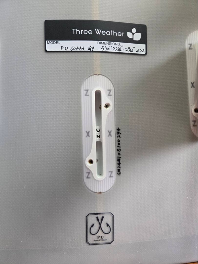 PU CONAS GY 5'10\" ショートボード