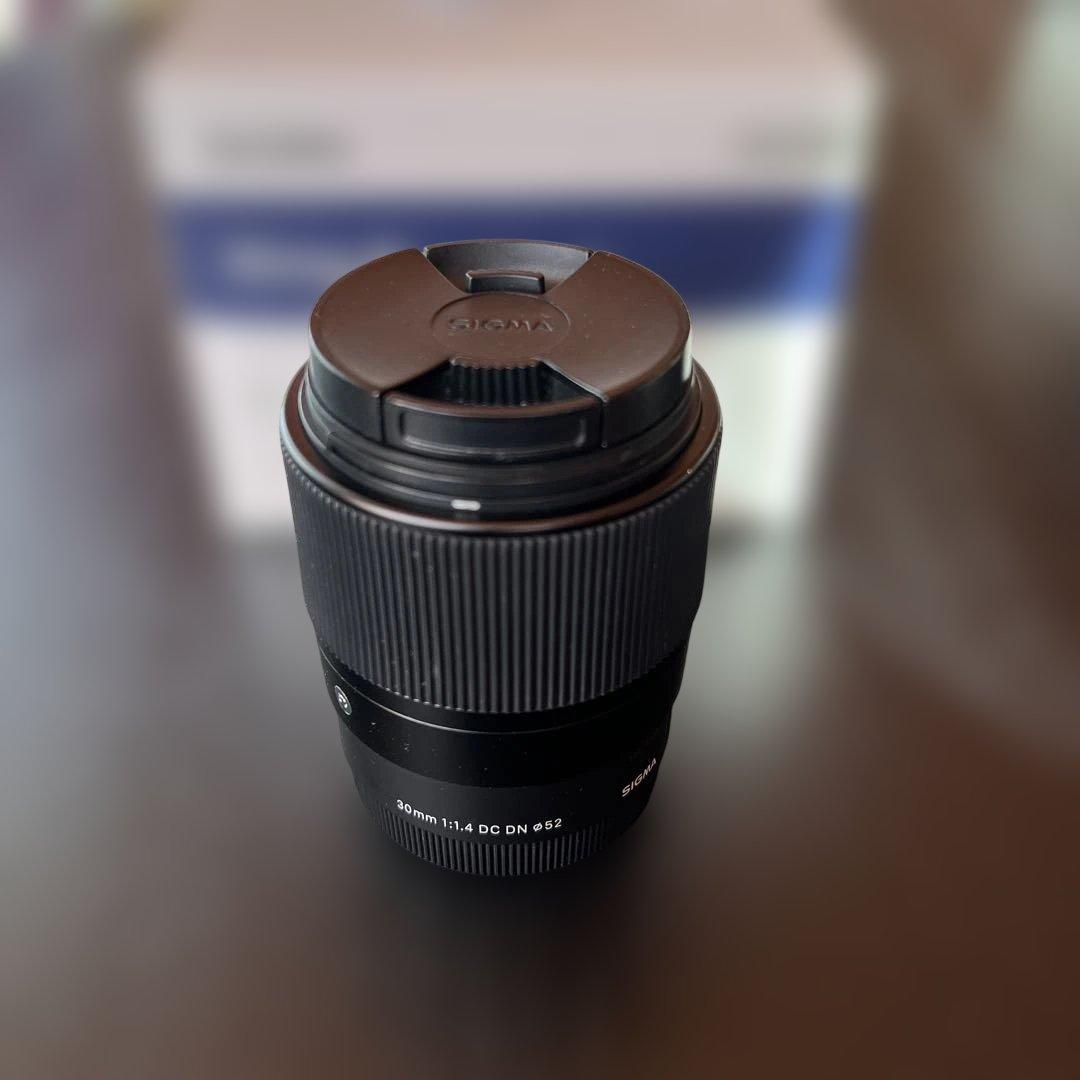 SIGMA 30mm F1.4 DC DN Eマウント　APS-C単焦点レンズ