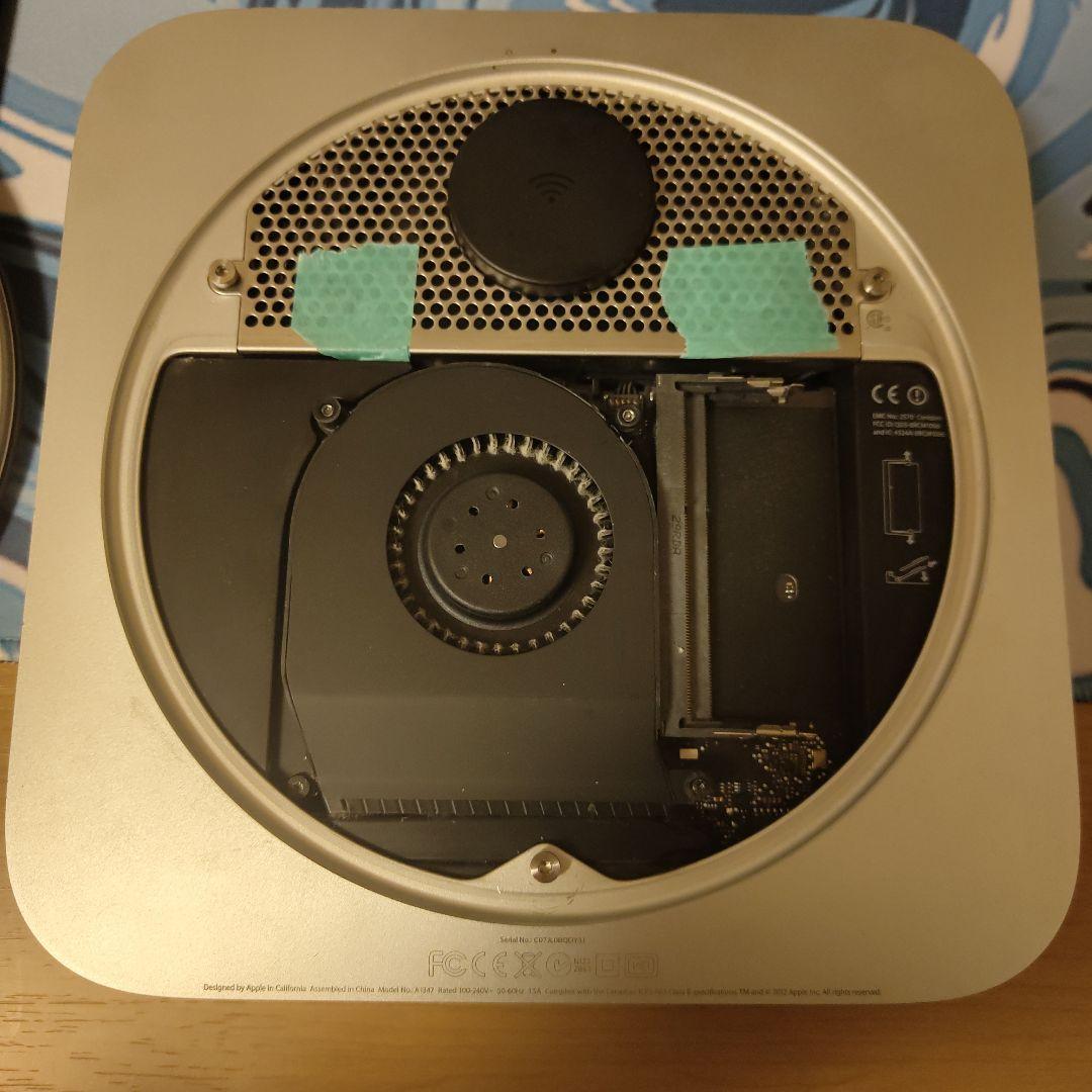 【ジャンク】mac mini late 2012 最上位i7 A1347