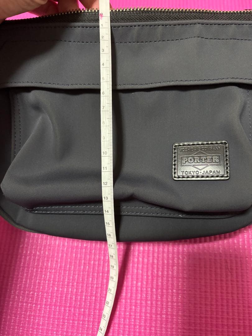 【極美品】PORTER GIRL ボディバッグ ネイビー