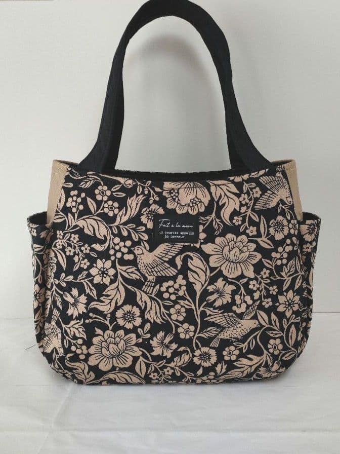 【おまとめ品】チューリップ型ハンドメイドバッグ3点