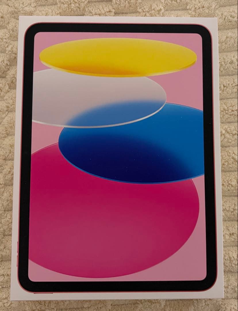 Apple iPad ピンク 本体 充電器、ケーブル付き