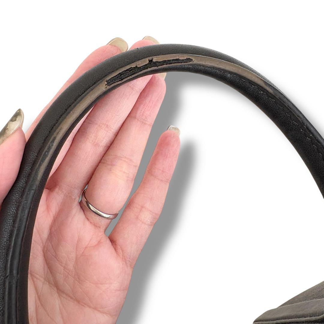 COACH メンズ コーチ シグネチャー レザー ブリーフケース 2way 茶黒