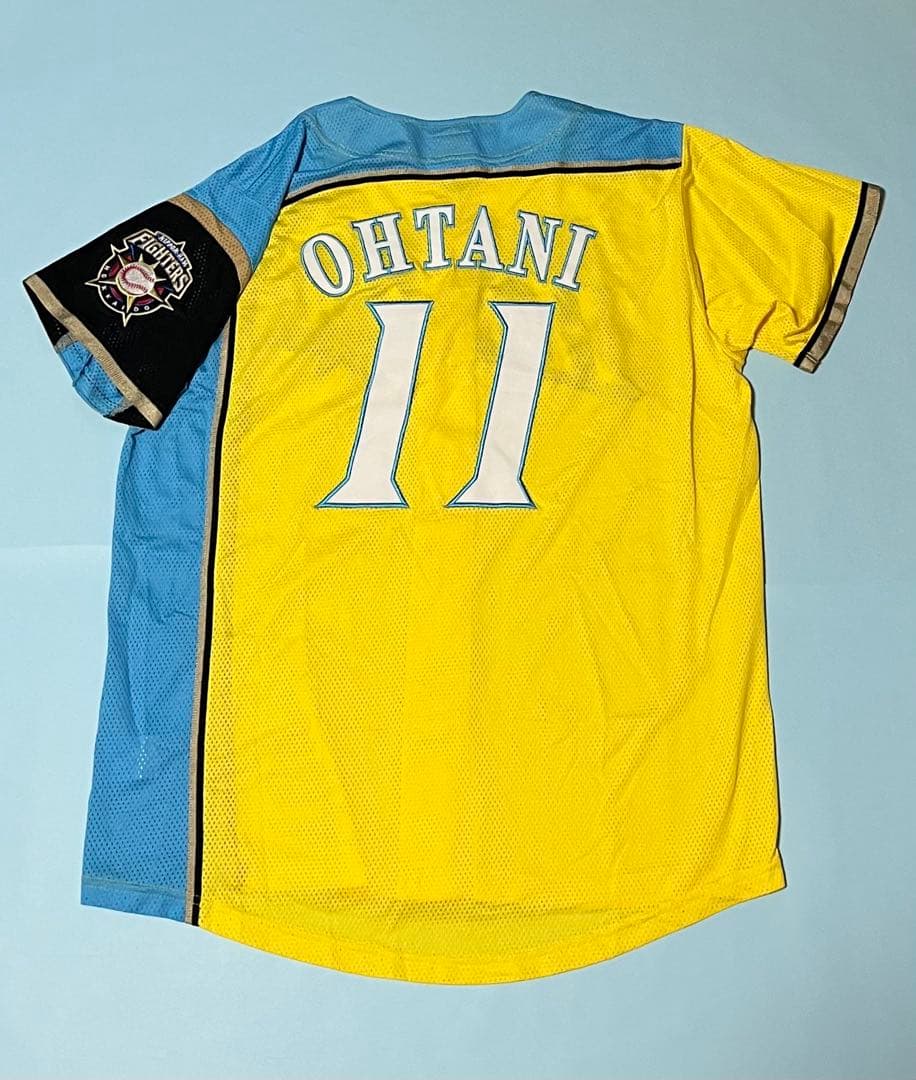 北海道日本ハムファイターズ　大谷翔平選手ユニフォーム　Lサイズ　ハッピーイエロー