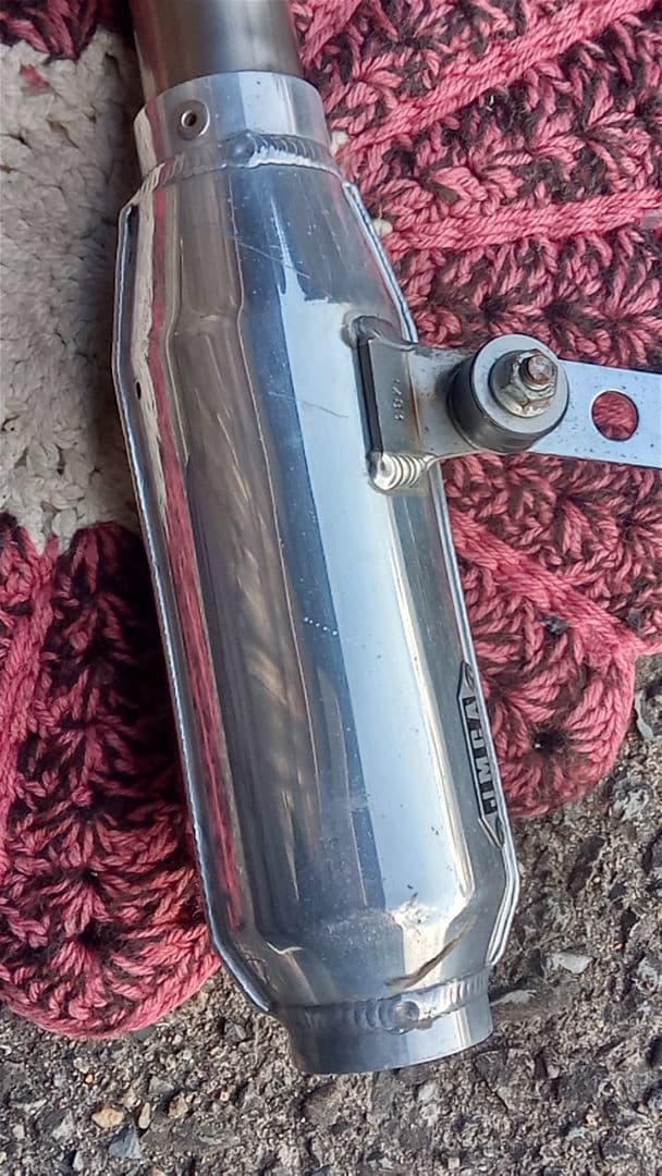 モンキーZ50J用モリワキモナカチタンマフラー