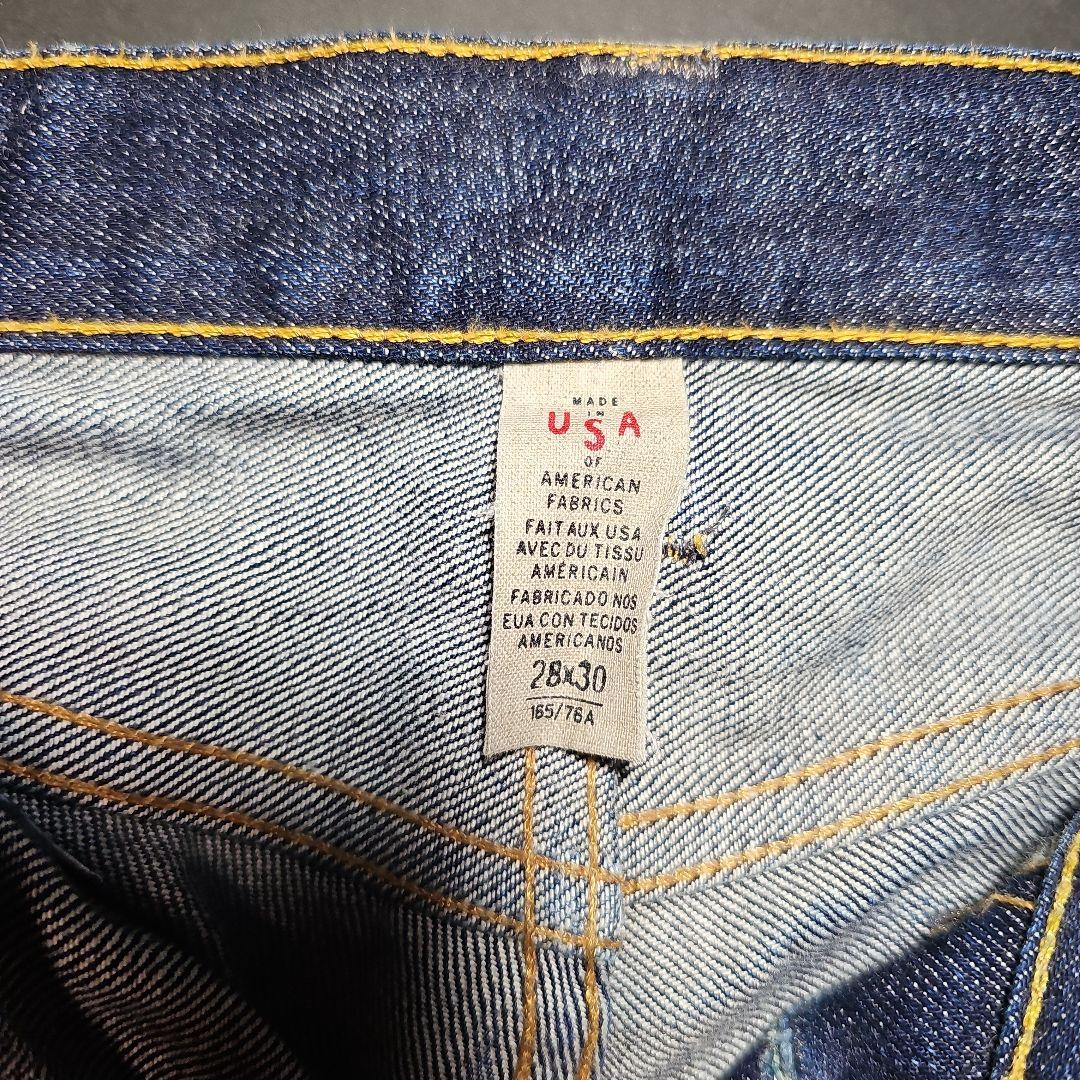 RRL LOW STRAIGHT DENIM USA製 28×30