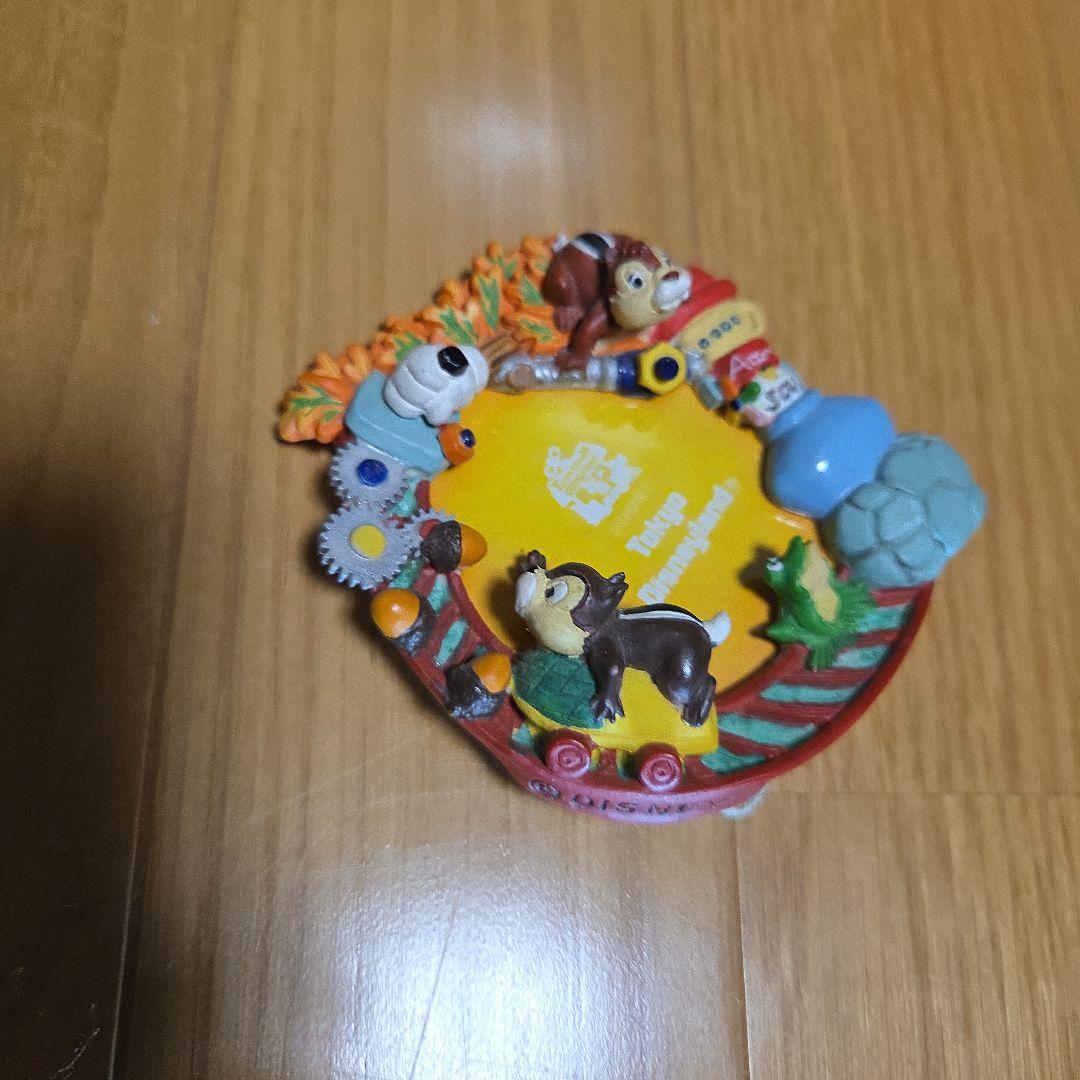 東京ディズニーランド　ディズニーキャラクター　古いミニフォトフレーム　4個セット