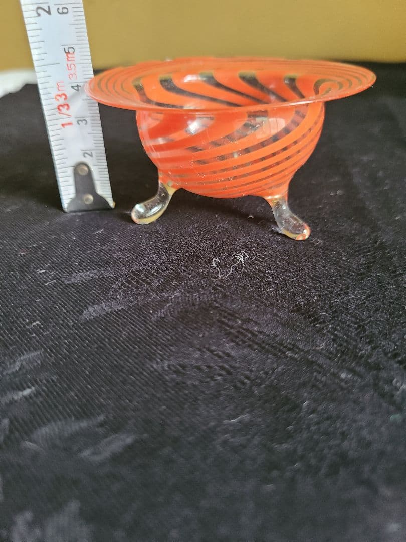 オーストリアアンティークビミニガラス　一客