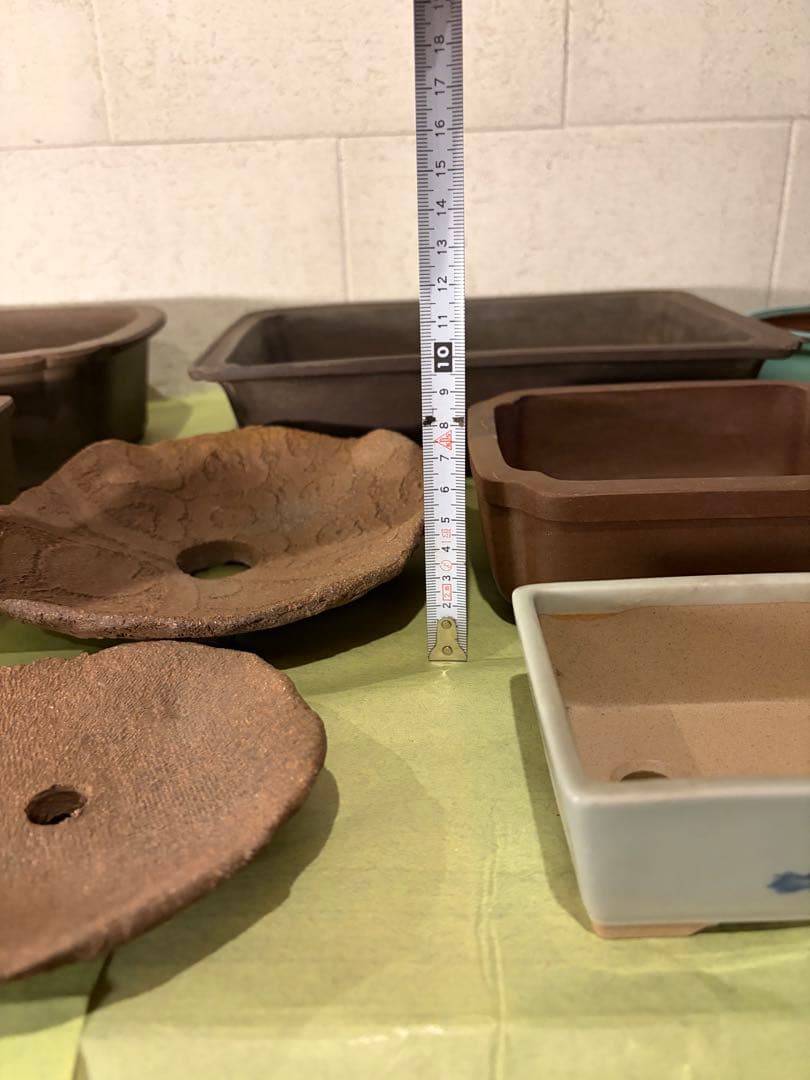 山草鉢　盆栽鉢　植木鉢　 12点セット　清水焼あり④