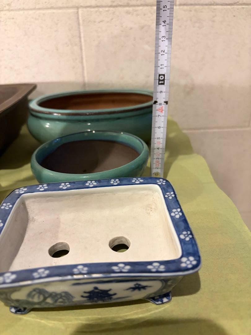 山草鉢　盆栽鉢　植木鉢　 12点セット　清水焼あり④