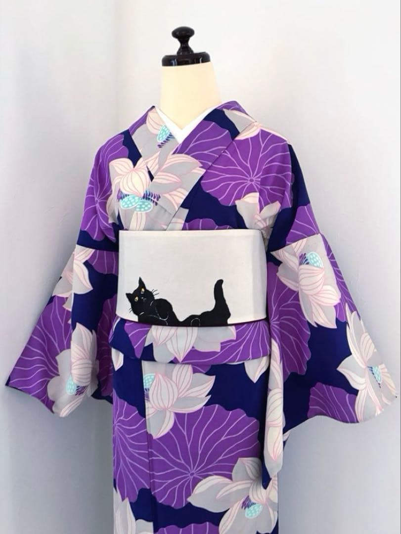 和風館の浴衣　蓮　セオアルファ