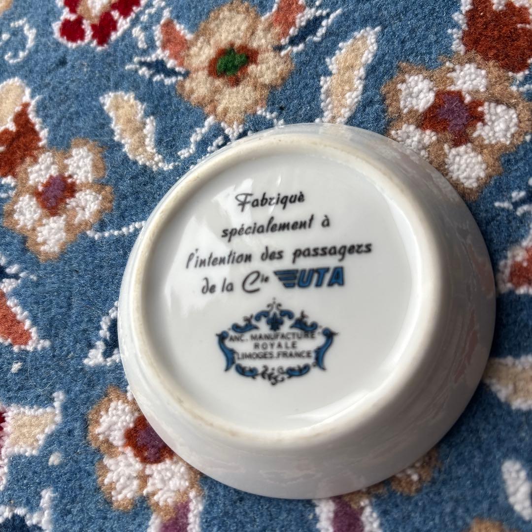 フランス　リモージュ　フランスエアライン　プレート　アンティーク