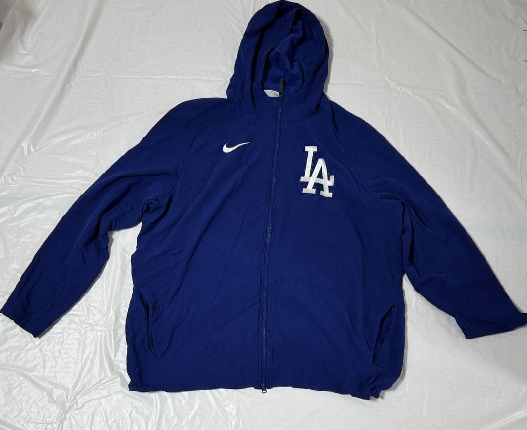 ドジャース グラスノー 支給品 オーセンティック パーカー NIKE製 大谷翔平