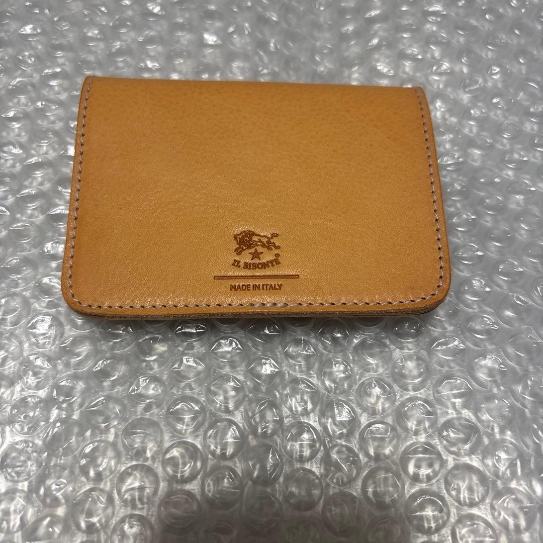 イルビゾンテ　55周年　カードケース　ヌメ　新品未使用